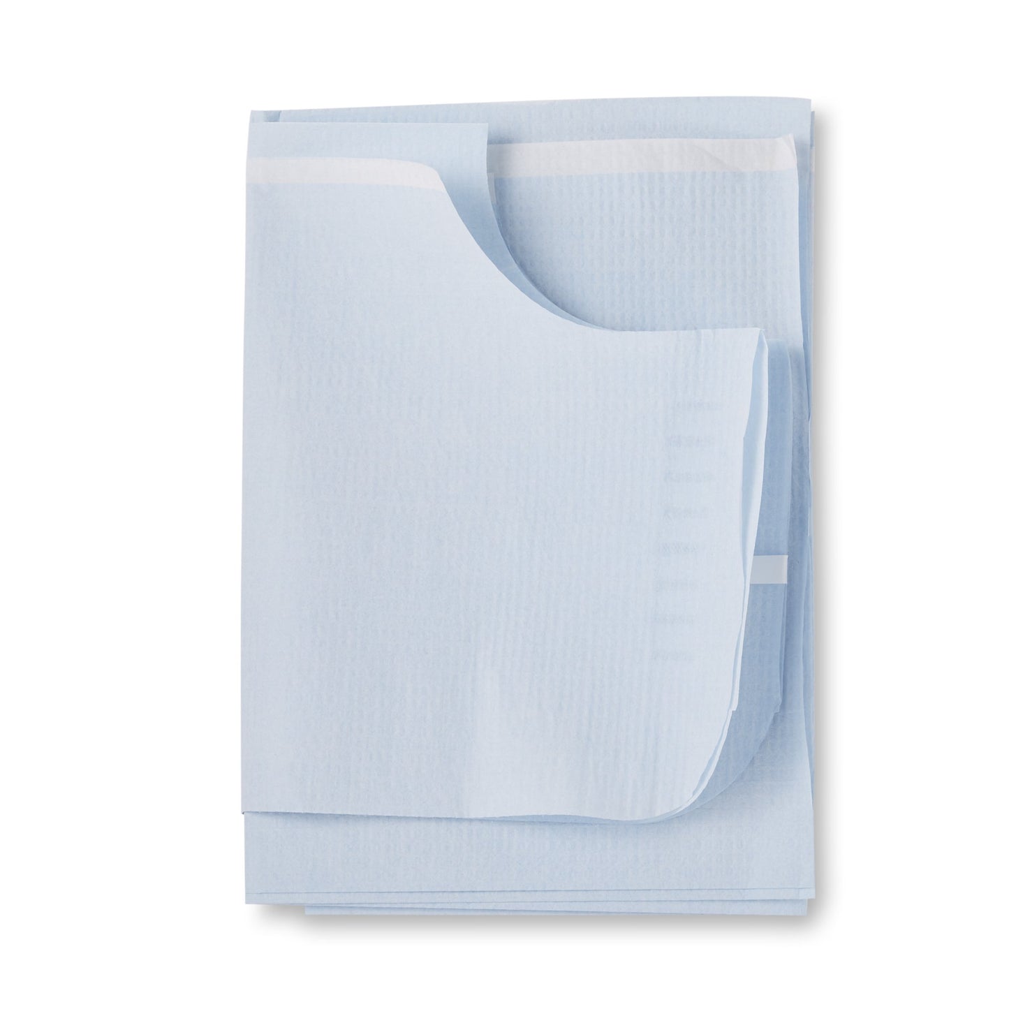 McKesson Patient Exam Gown One Size Fits Most Blue Disposable (145372_CS)