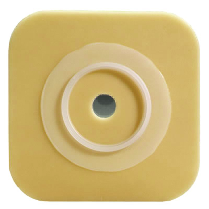 Sur-Fit Natura® Ostomy Barrier Trim to Fit, Extended Wear Durahesive® Adhesive 57 mm Flange Sur-Fit® Natura® System Hydrocolloid 1-3/8 to 1-3/4 Inch Opening 5 X 5 Inch (461965_BX)