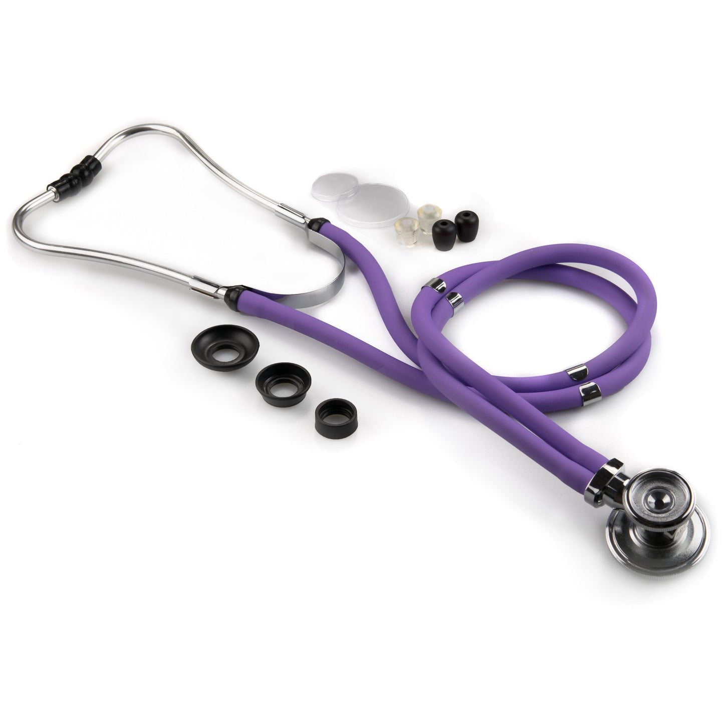 McKesson LUMEON™ Sprague Stethoscope Lavender 2-Tube 22 Inch Tube Double Sided Chestpiece (363731_EA)