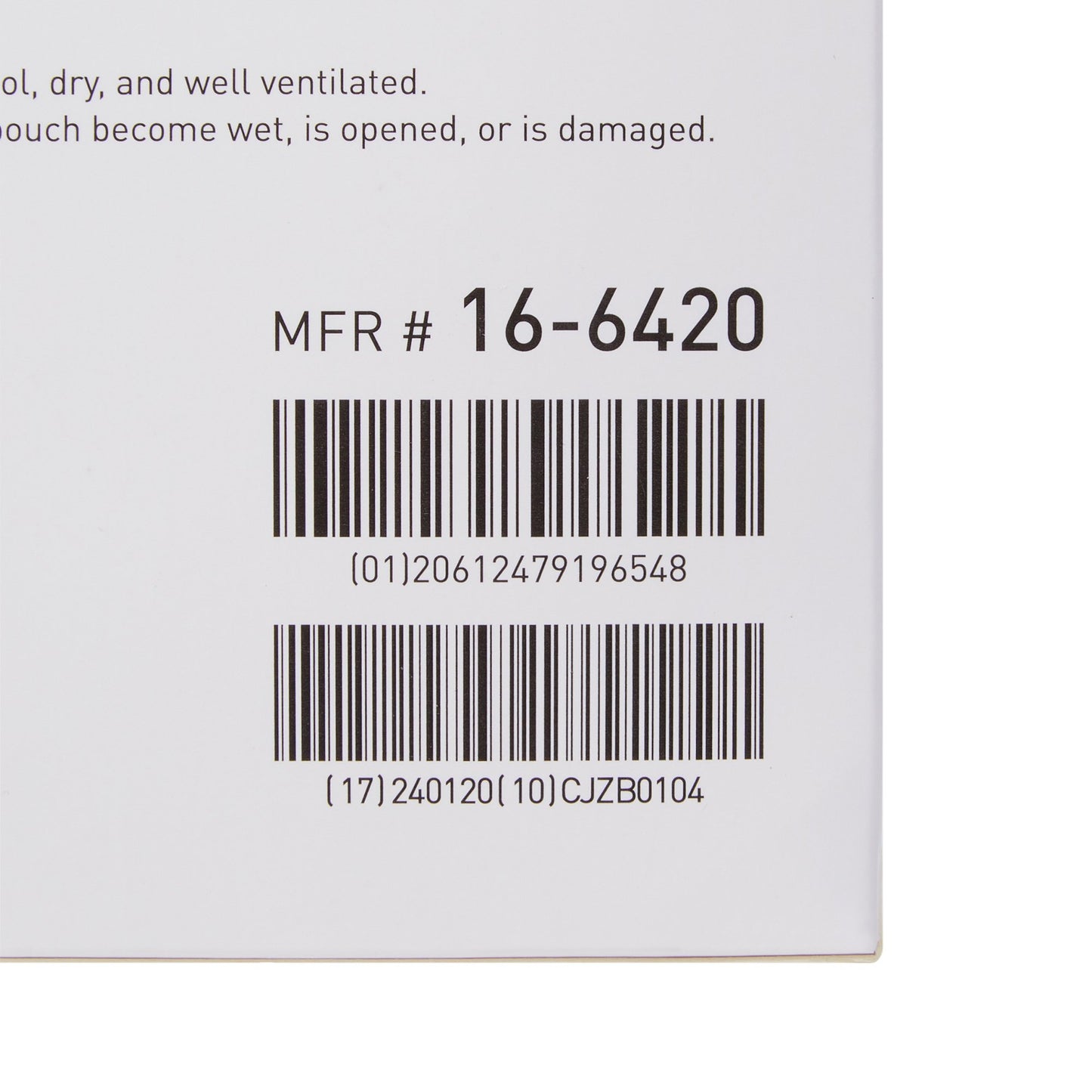 McKesson Sterilization Pouch Ethylene Oxide (EO) Gas / Steam 3-1/2 X 5 Inch Transparent Blue / White Self Seal Paper / Film (960942_CS)