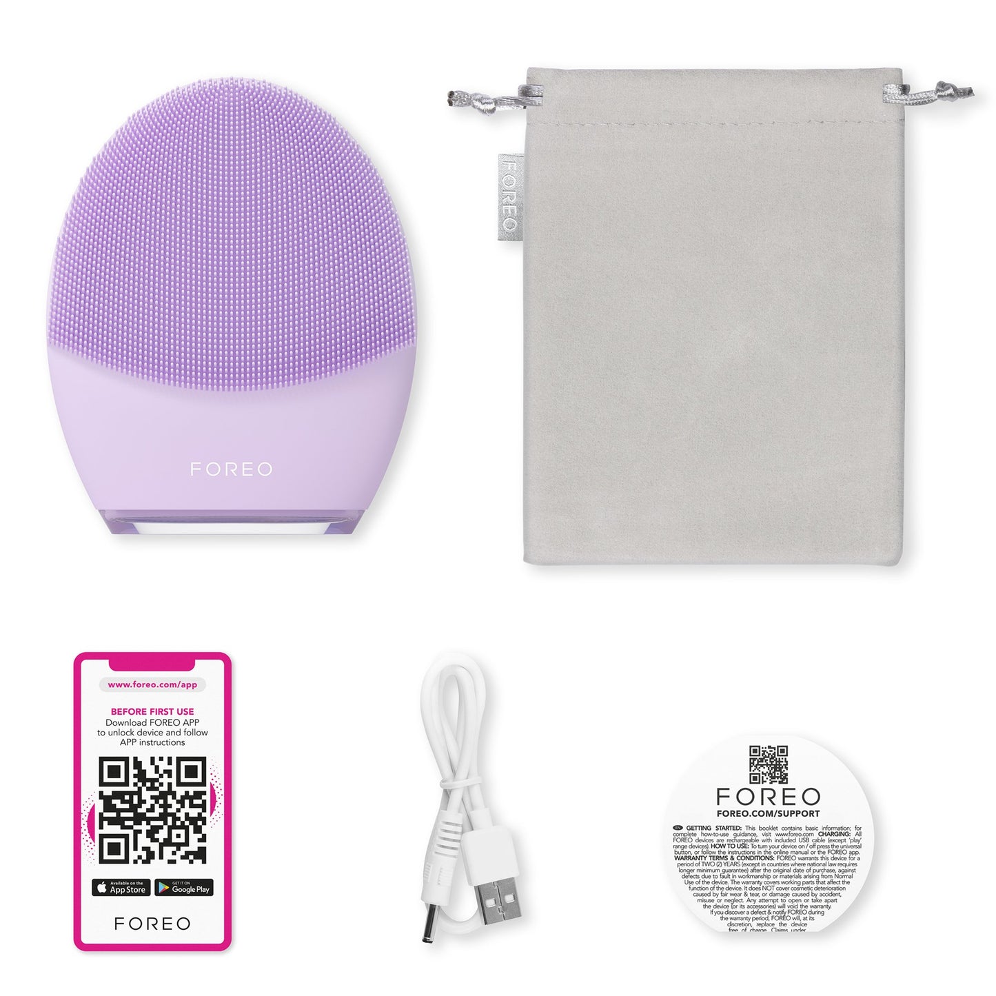 LUNA™ 4 Sensitive Skin Facial Cleansing Brush and Massage Device LUNA™ 4 Sensitive Skin (1244542_EA)