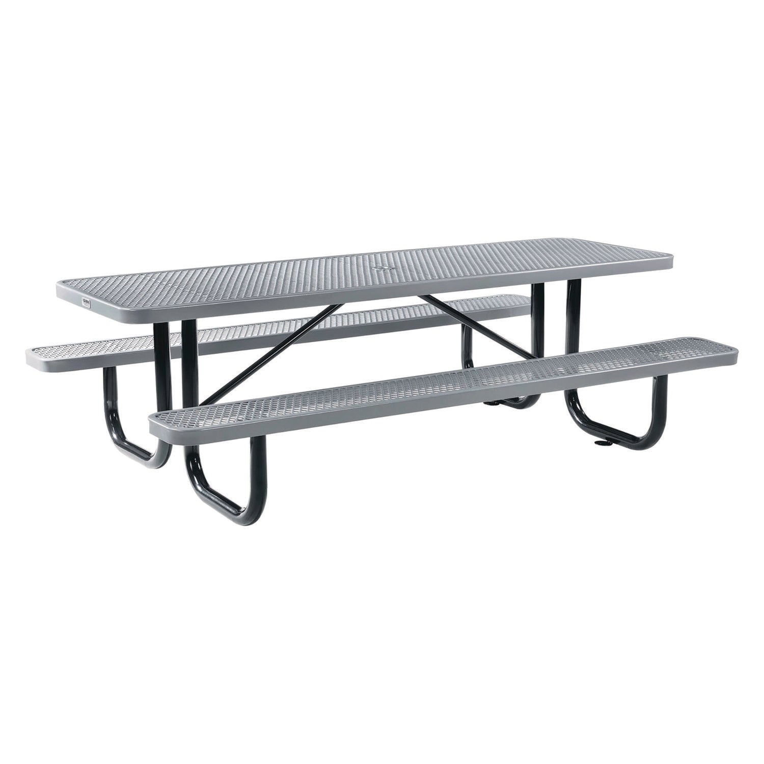 global-industrial-expanded-steel-picnic-table-rectangular-96-x-62-x-29-5-gray-top-gray-base-legs-gbe277153gy_1