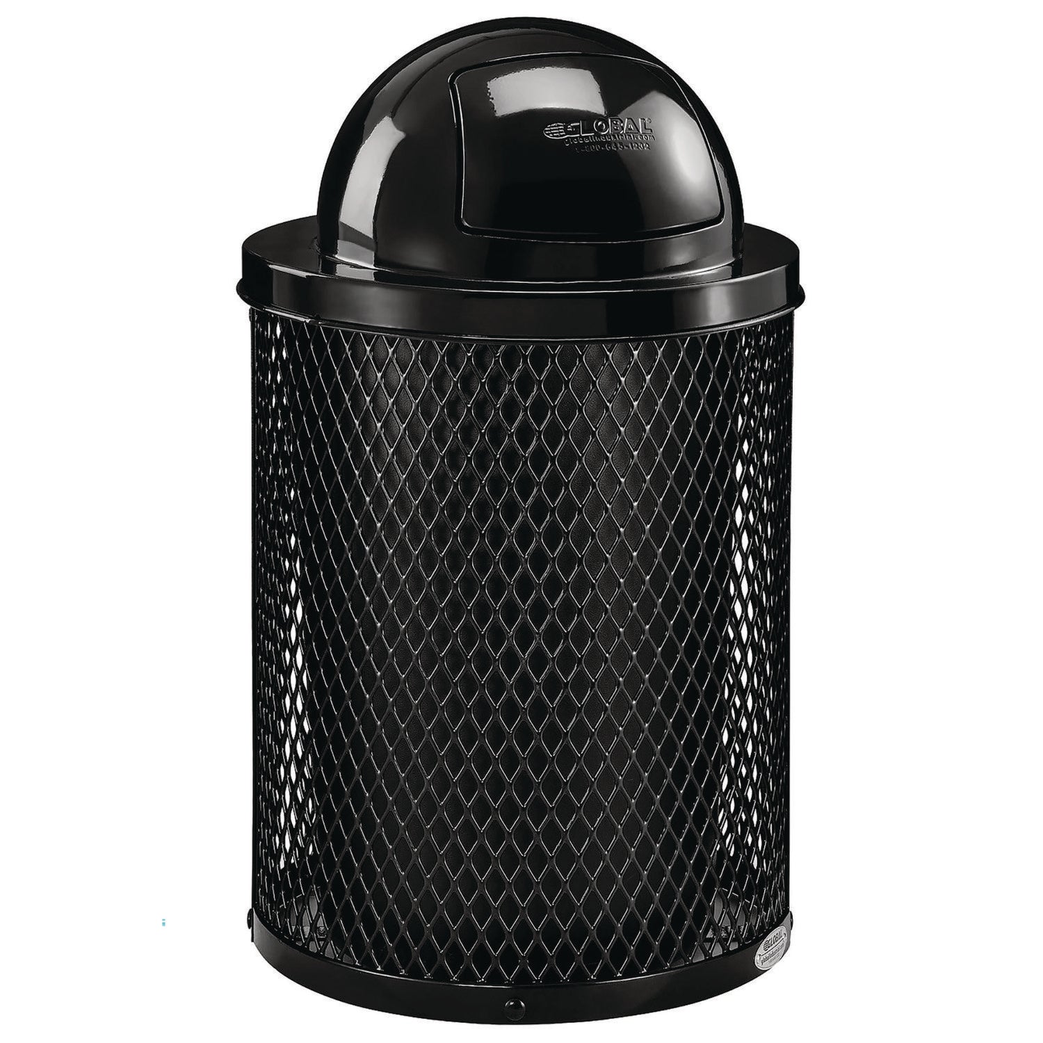 global-industrial-outdoor-diamond-industrial-steel-trash-can-36-gal-black-gbe261948bk_1