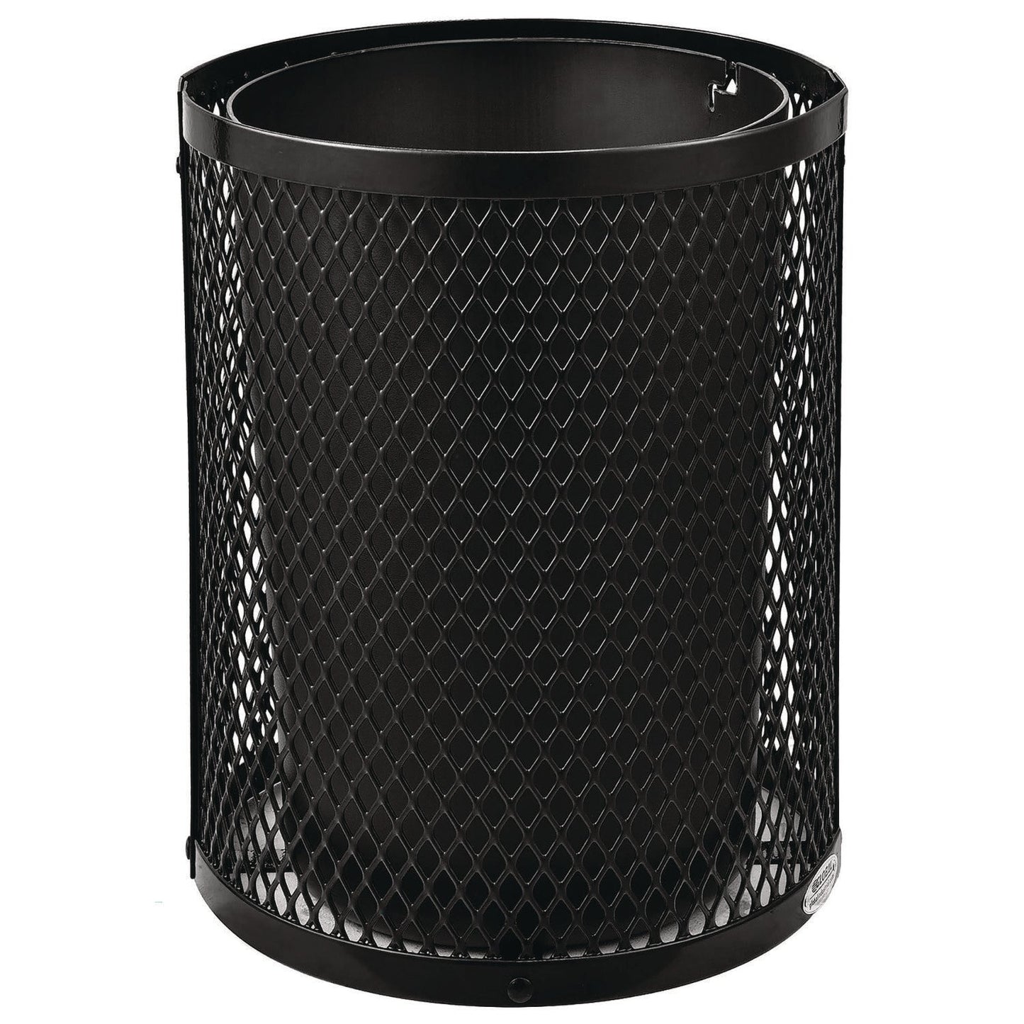 global-industrial-outdoor-diamond-industrial-steel-trash-can-36-gal-black-gbe261948bk_2