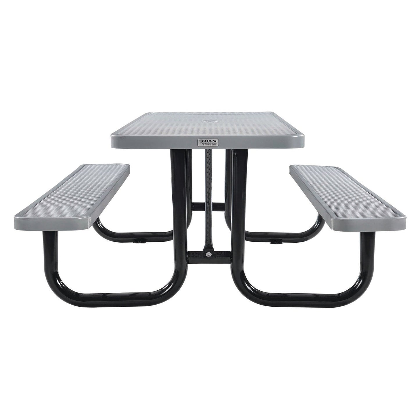 global-industrial-expanded-steel-picnic-table-rectangular-96-x-62-x-29-5-gray-top-gray-base-legs-gbe277153gy_4