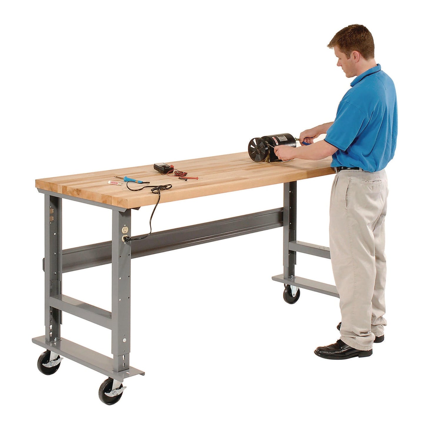 global-industrial-light-duty-butcher-block-top-adjustable-height-workbench-800-lbs-48-x-30-x-36-to-43-gray-gbe183149a_4