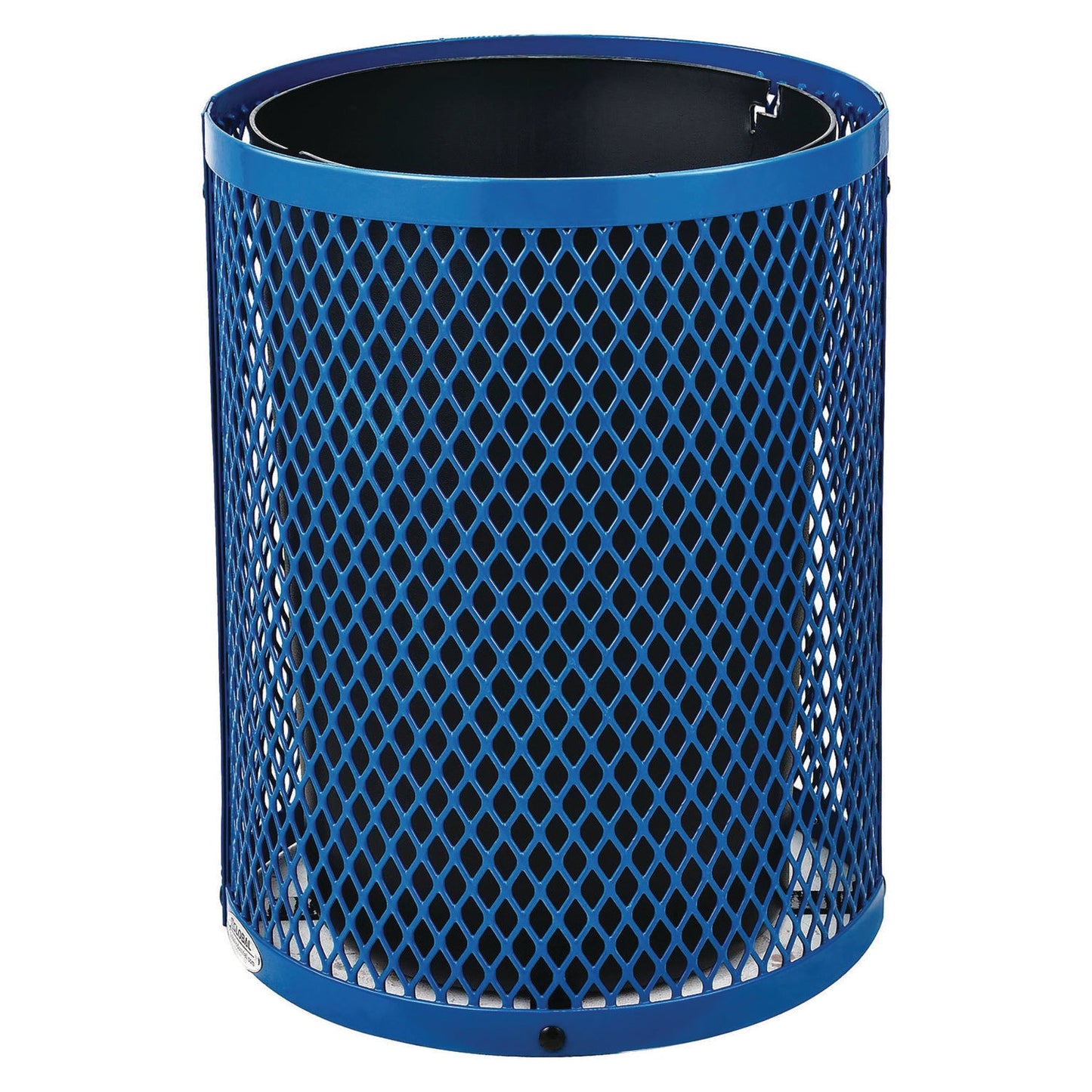 global-industrial-outdoor-diamond-steel-trash-can-36-gal-blue-gbe261924bl_3