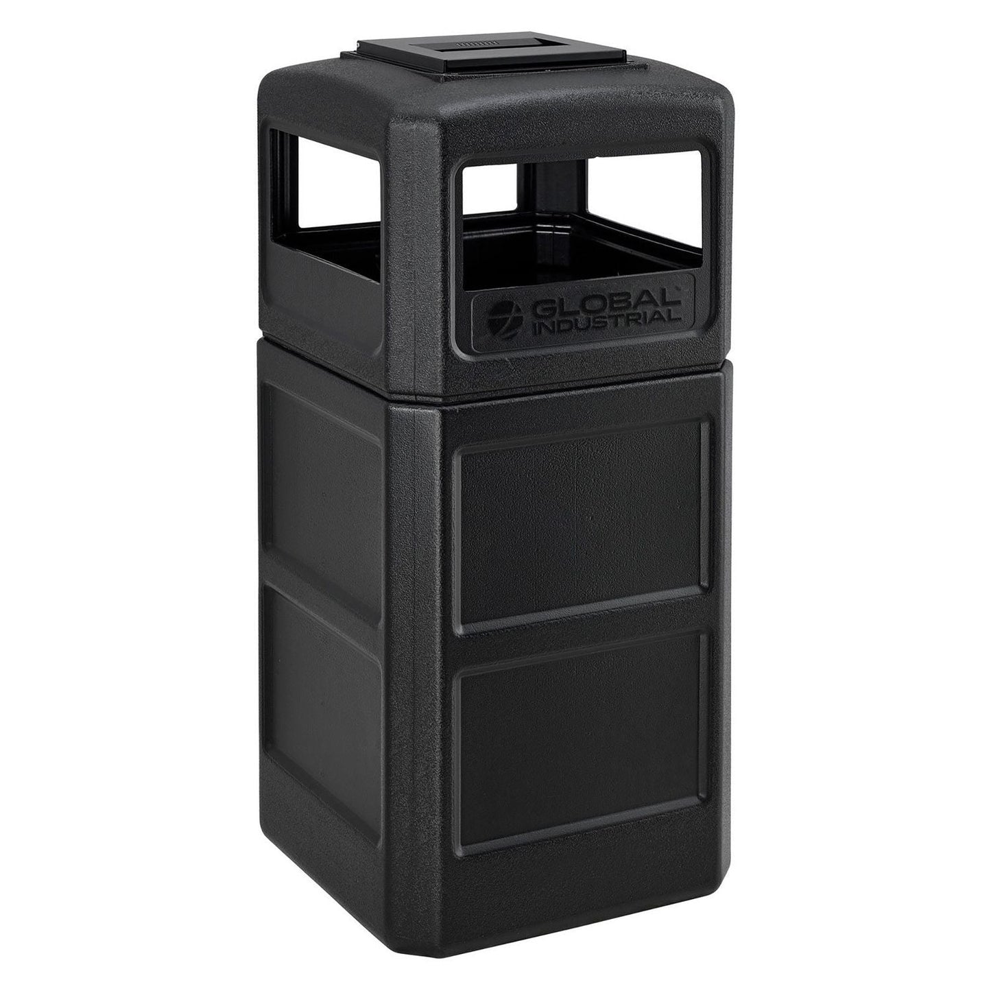 global-industrial-square-plastic-waste-receptacle-ashtray-lid-with-open-sides-42-gal-black-gbe641540bk_1
