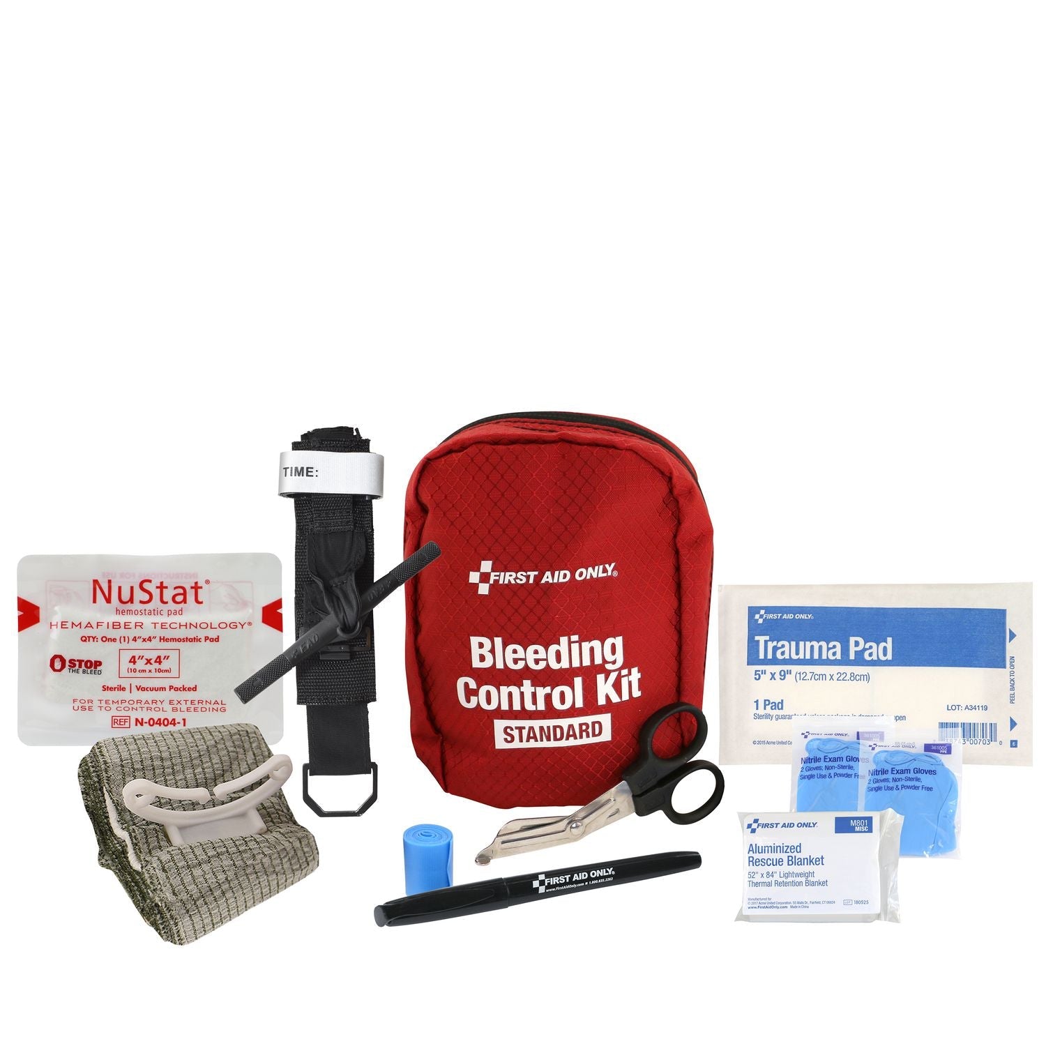 first-aid-only-standard-pro-bleeding-control-kit-14-pieces-fabric-case-fao91136_1