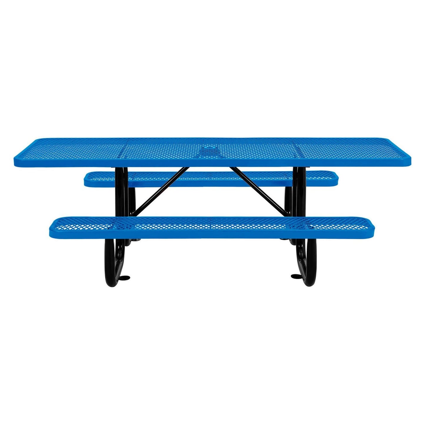global-industrial-ada-compliant-expanded-steel-picnic-table-rectangular-96-x-60-x-29-5-blue-top-and-base-gbe695289bl_3