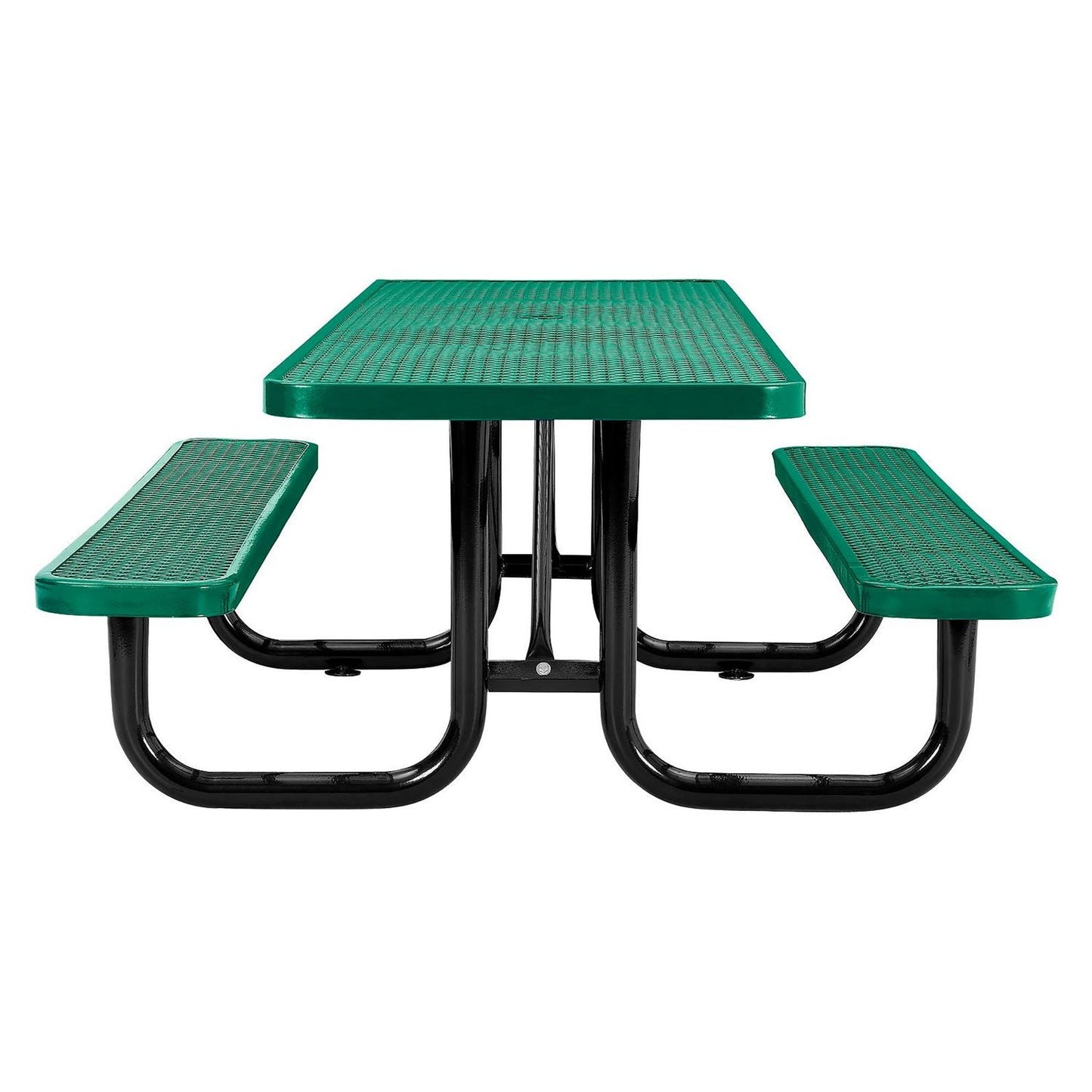 global-industrial-ada-compliant-expanded-steel-picnic-table-rectangular-96-x-60-x-21-5-green-top-and-base-gbe695289gn_3
