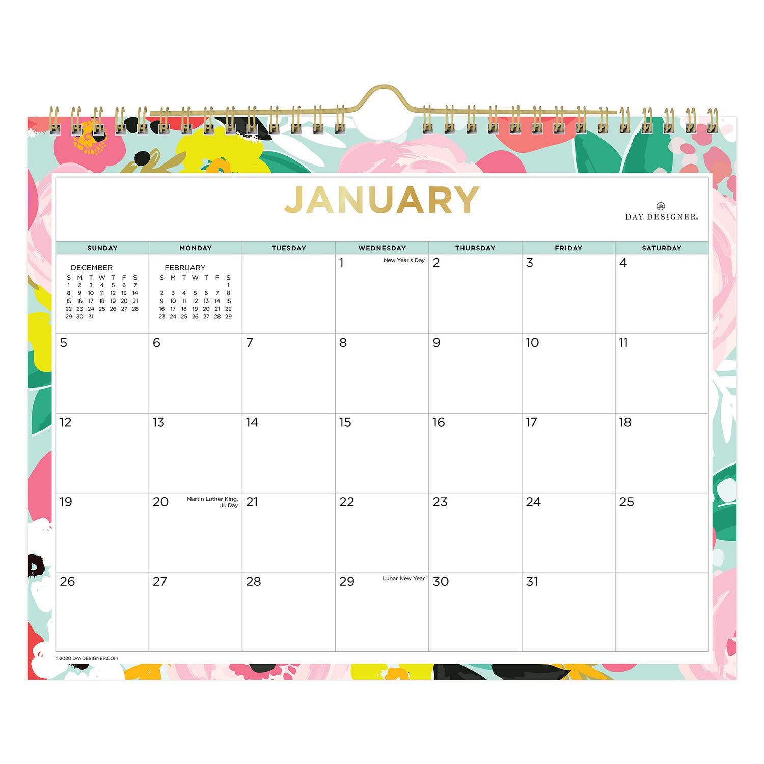 blue-sky-day-designer-secret-garden-mint-monthly-wall-calendar-floral-artwork-11-x-8-75-multicolor-sheets-12-month-jan-dec-2025-bls148632_1