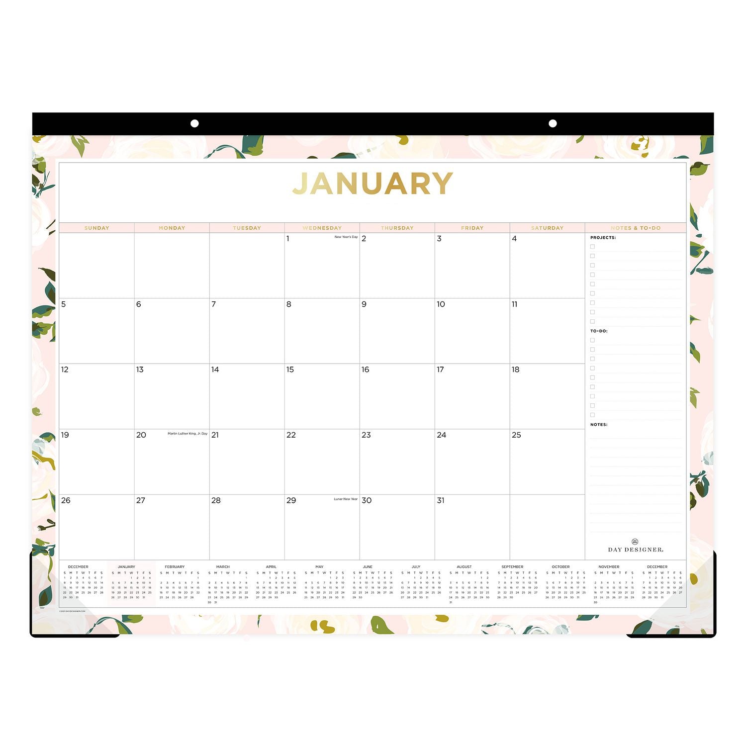 blue-sky-day-designer-coming-up-roses-monthly-desk-pad-calendar-floral-artwork-22-x-17-cream-blush-sheets-12-month-jan-dec-2025-bls138198_1