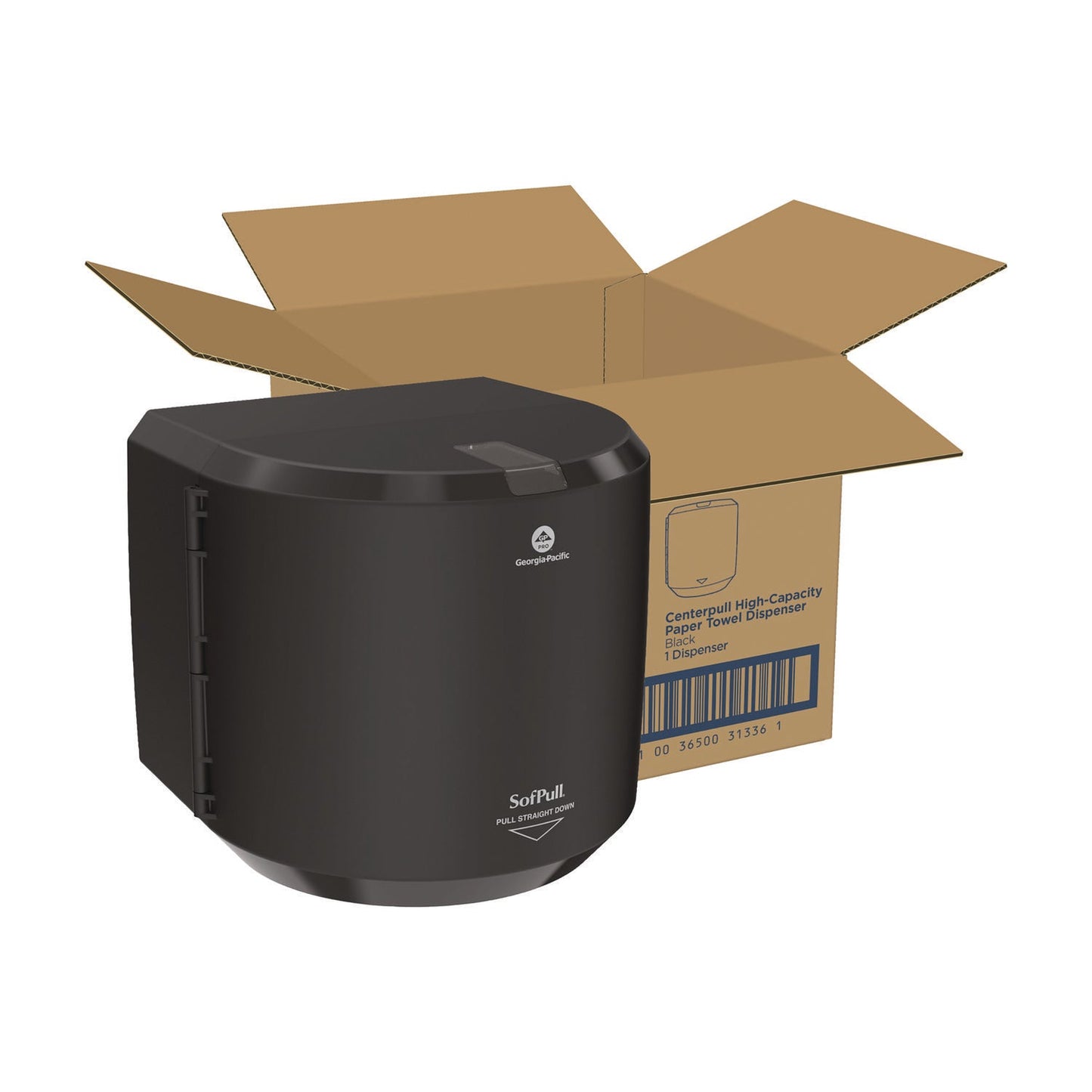georgia-pacific-professional-sofpull-centerpull-hand-towel-dispenser-10-13-x-10-58-x-11-33-black-gpc58201b_8