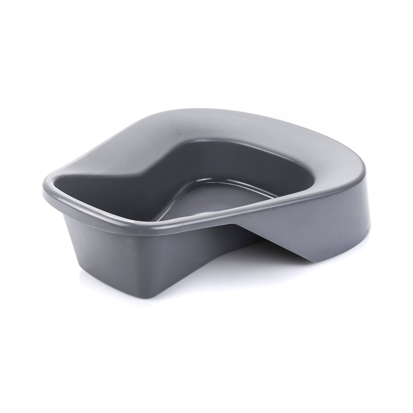 McKesson Pontoon Bedpan Graphite 2 Quart / 1893 mL (1028131_EA)