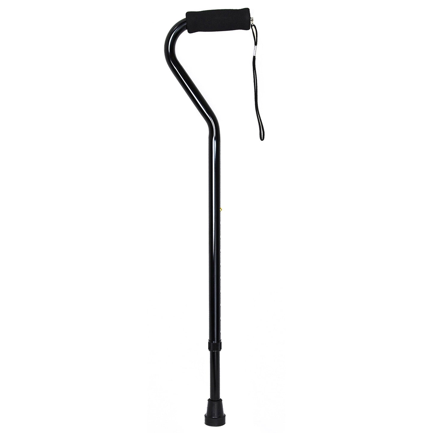 McKesson Offset Cane Aluminum 30 to 39 Inch Height Black (1065214_CS)