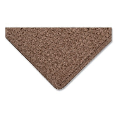 Notrax Aqua-Trap® Moisture and Scrape Entrance Mat, 150, 3/8 in x 3 ft W x 10 ft L, 20 oz Tufted Loop-Pile Poly, Rubber, Brown (921-150S0310BR)