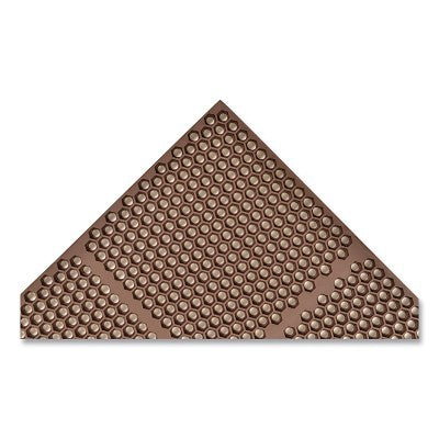 Notrax Optimat® Drainage Anti-Fatigue Mat, T15, 1/2 in x 3 ft W x 6 ft L, MicroStop™/Nitrile, Brown (921-T15S0036BR)