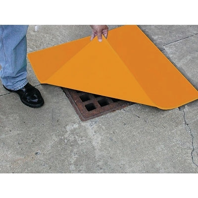 Eagle Manufacturing Drain Cover, 24 in W x 24 in L, Polyurethane Elastomer, Red (925-T8722)