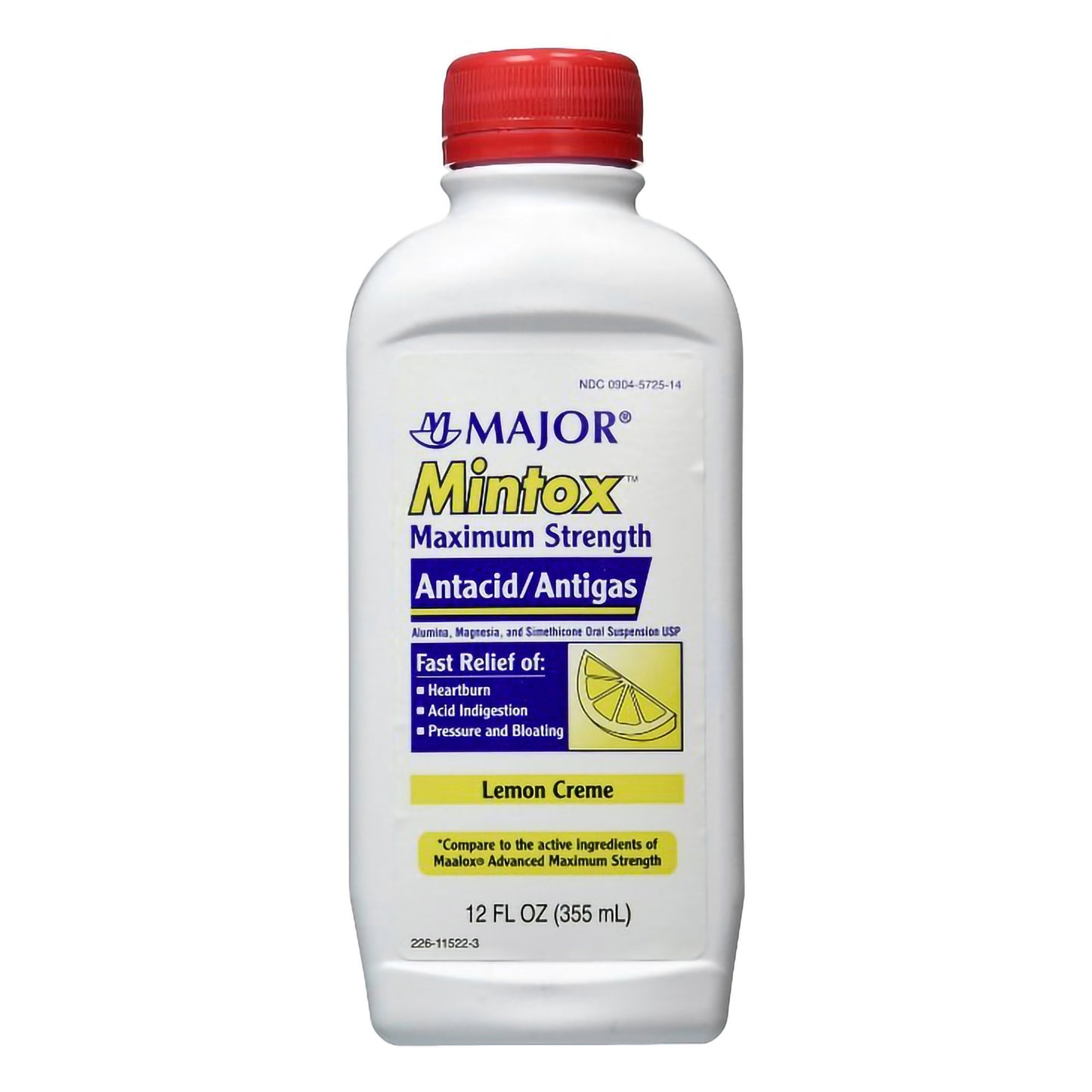 Mintox Antacid 400 mg - 40 mg Strength Oral Suspension 12 oz. (852659_EA)