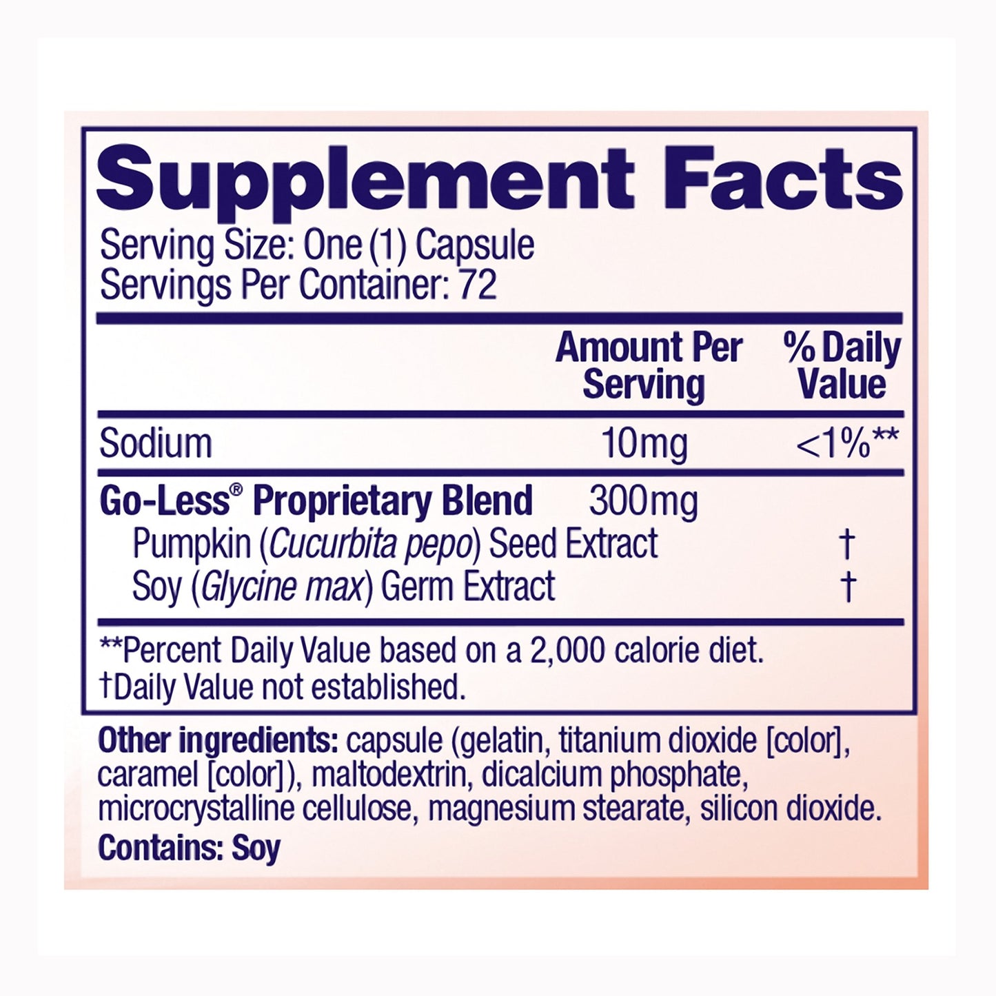 AZO® Dietary Supplement Capsule 72 per Box (1268931_BX)