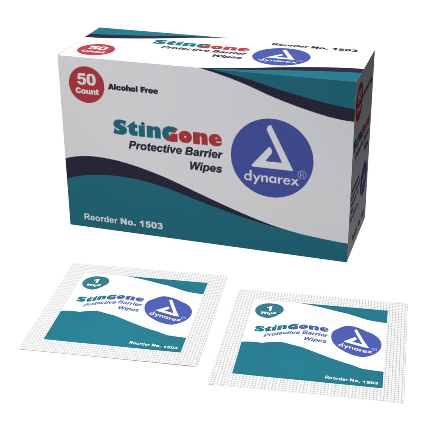 StingGone™ Skin Barrier Wipe 20% Strength Polyaminopropyl Biguanide Individual Packet NonSterile (770594_BX)