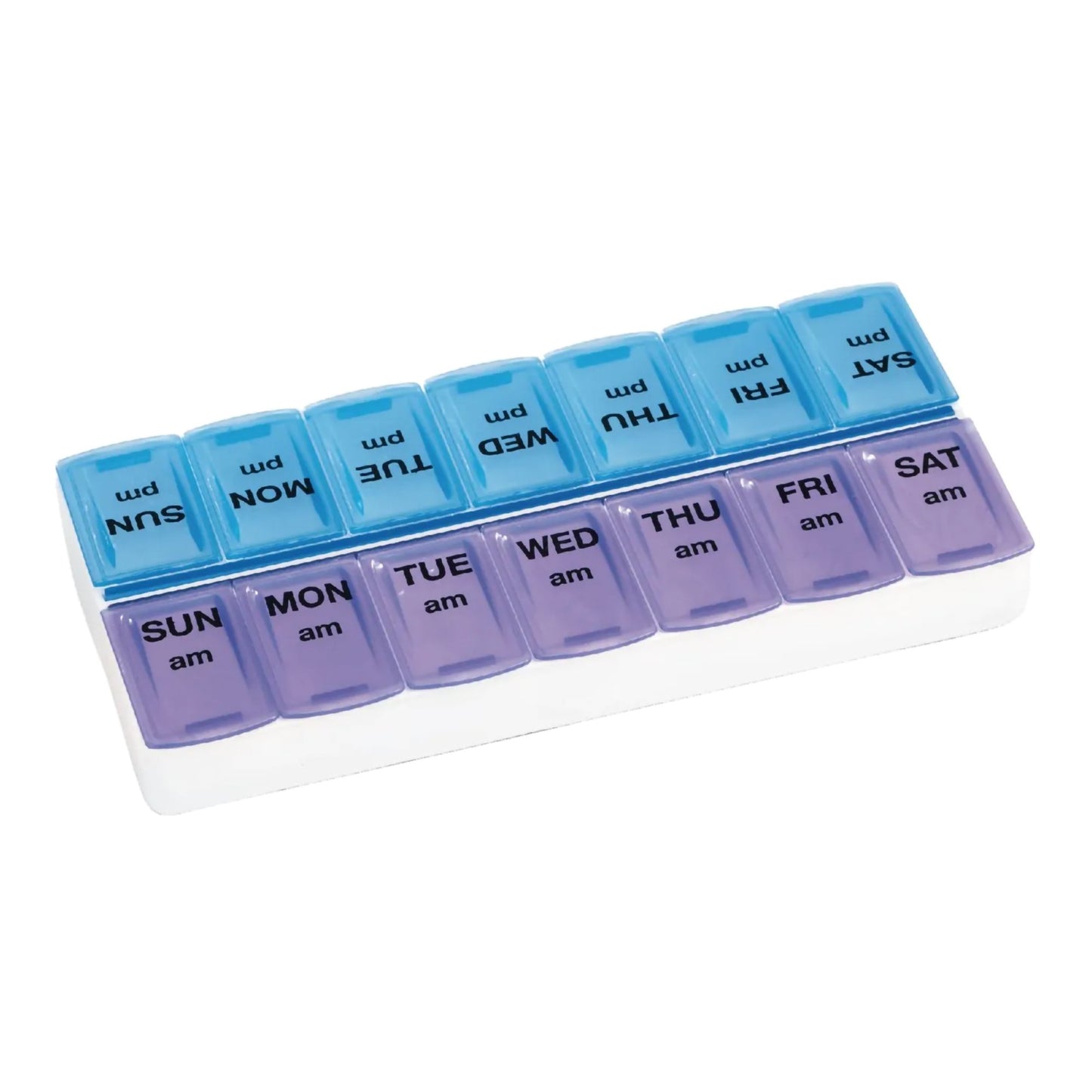 Apex® Weekly Twice-a-Day Pill Organizer Large 7 Day 2 Dose (820661_EA)