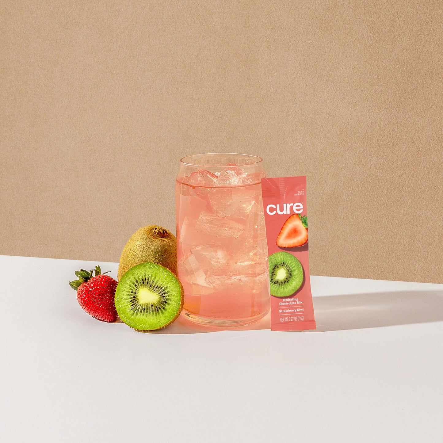 Cure Oral Electrolyte Solution Berry Pomegranate / Watermelon / Lemonade / Strawberry Kiwi Electrolyte (1270286_PK)