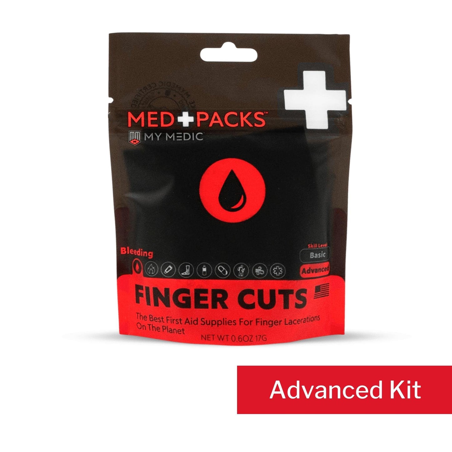 My Medic™ MED PACKS FInger Cut First Aid Kit Pouch (1207746_EA)