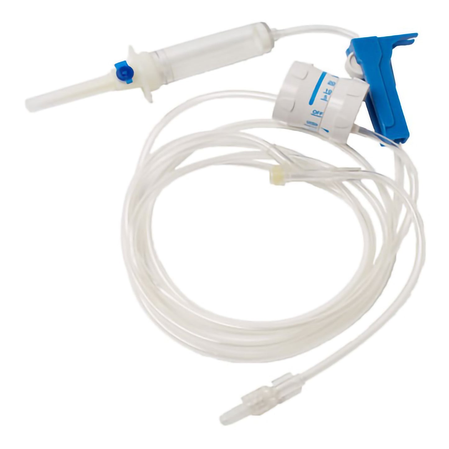 TrueCare™ Primary IV Administration Set Gravity 1 Port 20 Drops / mL Drip Rate 15 Micron Filter 92 Inch Tubing Solution Flow Regulator (1144033_BX)