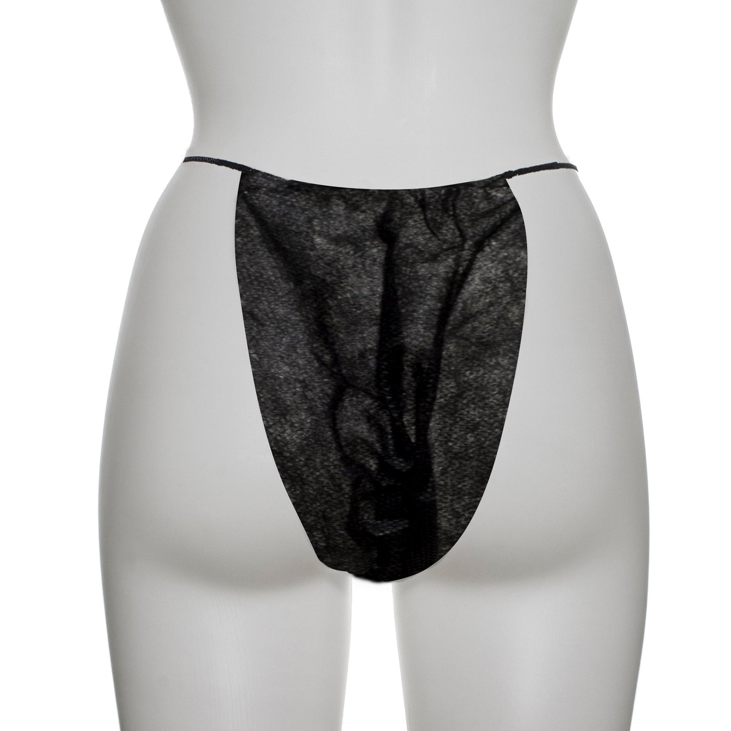 Dukal Reflections™ Bikini Panty Black Disposable (1052943_BX)