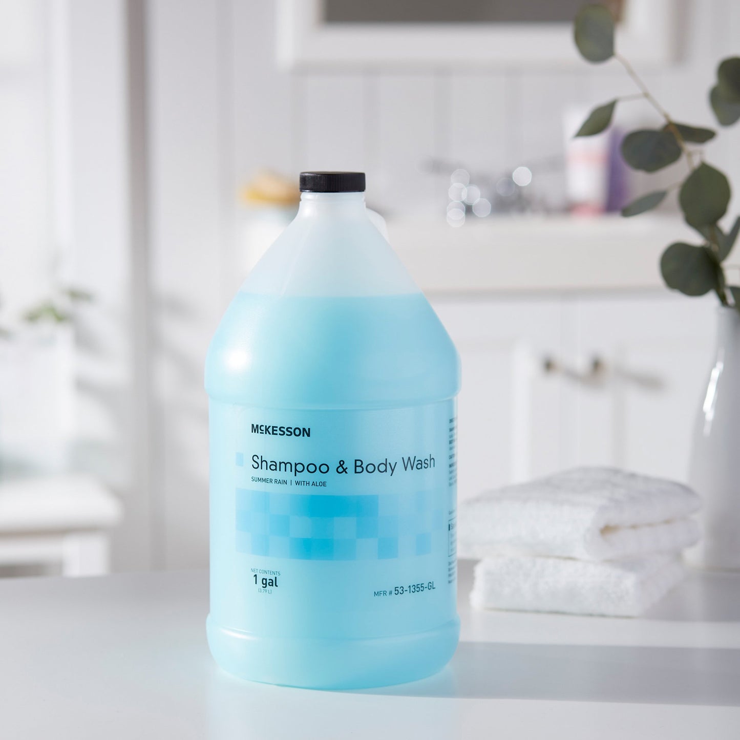 McKesson Shampoo and Body Wash 1 gal. Jug Summer Rain Scent (877019_EA)