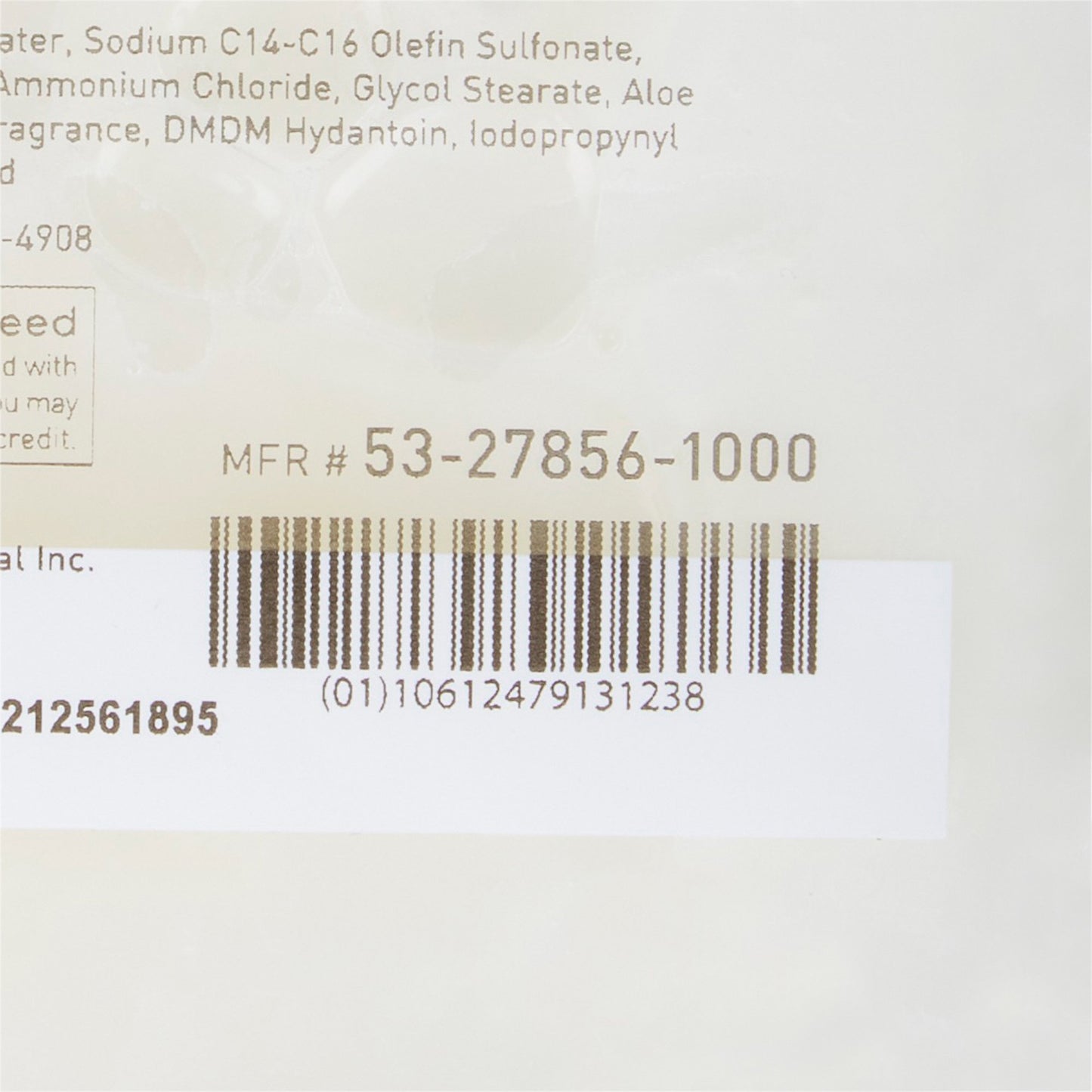 McKesson Soap Lotion 1,000 mL Dispenser Refill Bag Fresh Scent (468272_EA)