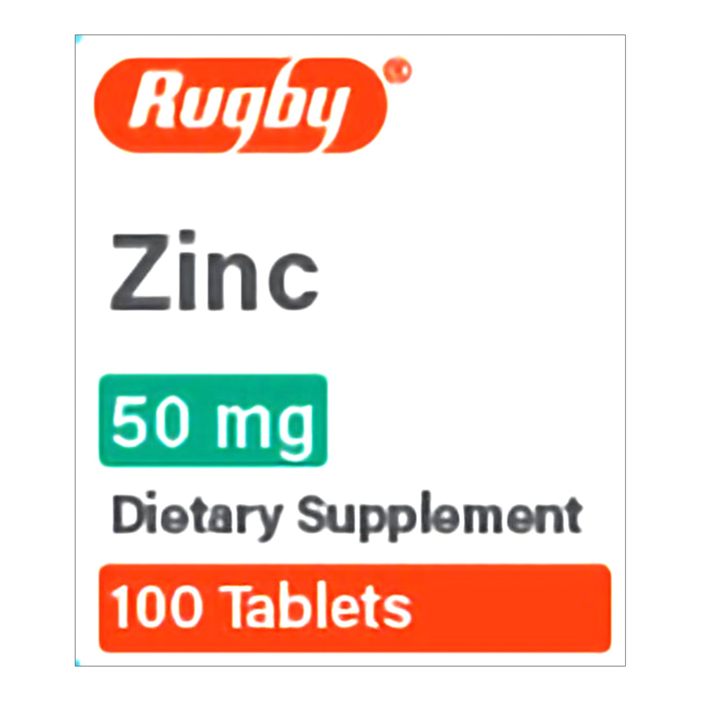 Major Pharmaceuticals Mineral Supplement Zinc Gluconate 50 mg Strength Tablet 100 per Bottle (1184285_BT)