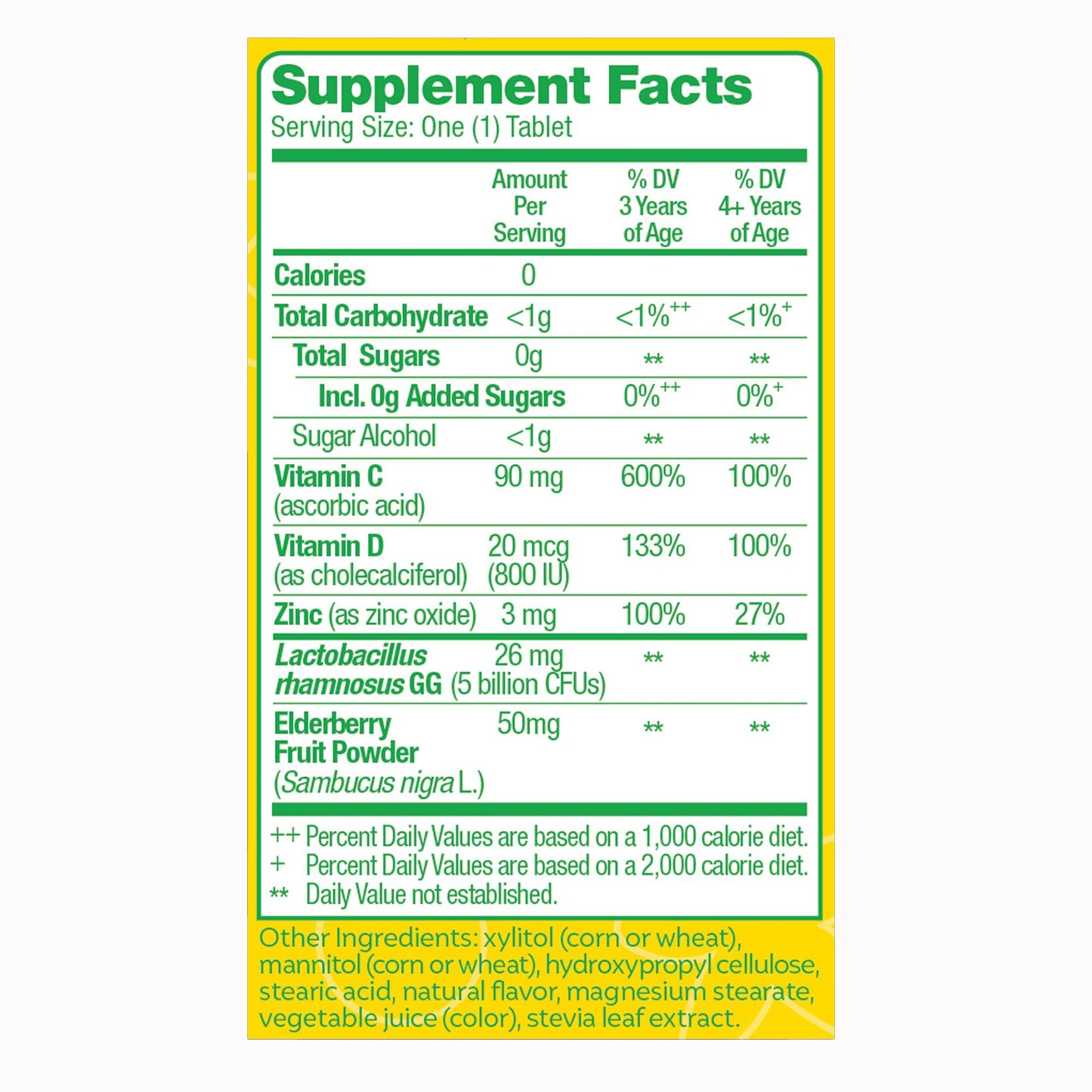 Culturelle® Probiotic Dietary Supplement 30 per Box Chewable Tablet (1268963_BX)