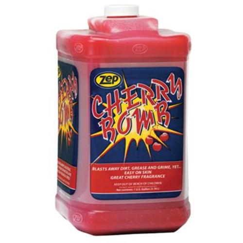 Zep® Cherry Industrial Hand Cleaner with Abrasive, 1 Gallon, Case of 4 (ZEP95124)