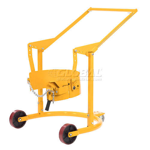 Global Industrial Mobile Drum Carrier for 55 Gallon Steel Drums - 800 Lb. Capacity (WB952800)