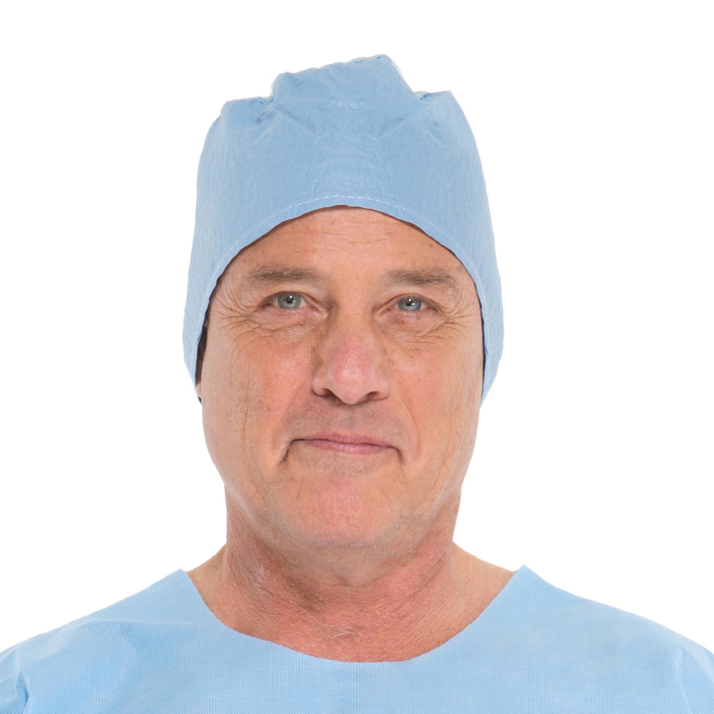 Halyard Surgeon Cap One Size Fits Most Blue Tie Closure (188621_BX)