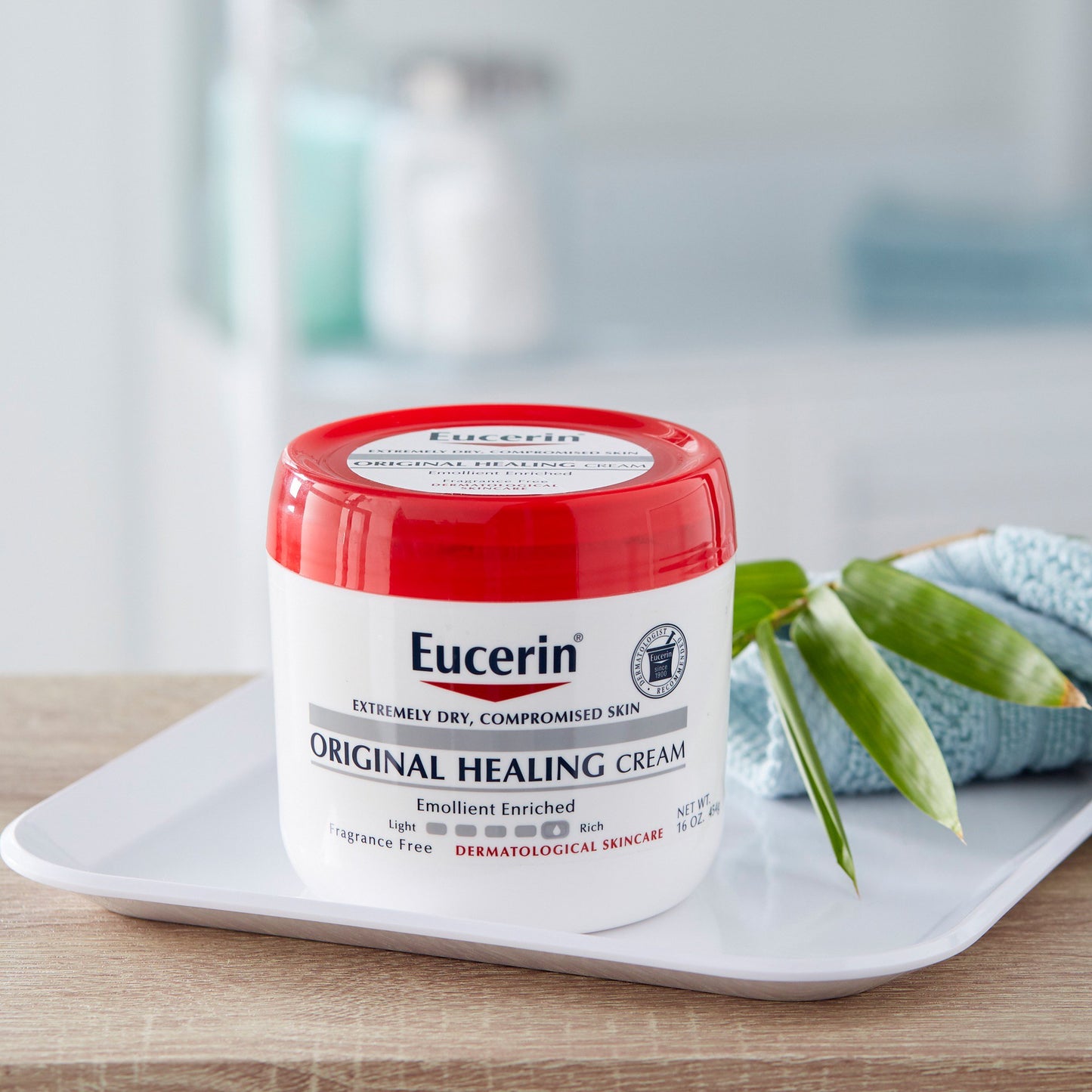 Eucerin® Original Hand and Body Moisturizer 16 oz. Jar Unscented Cream (538808_EA)