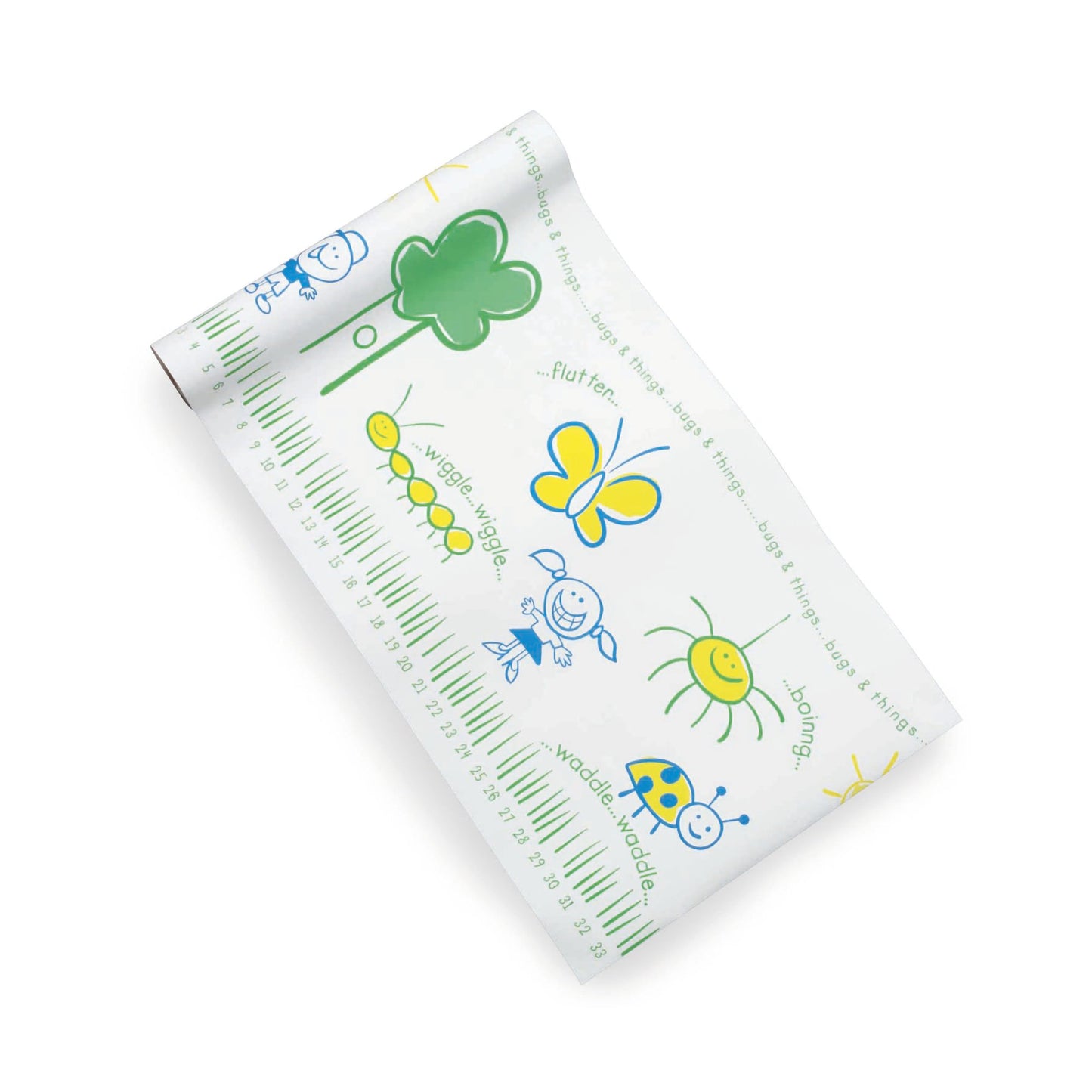 McKesson Table Paper 21 Inch Width 125 Foot Length Print (Bugs and Things) Crepe (493539_CS)