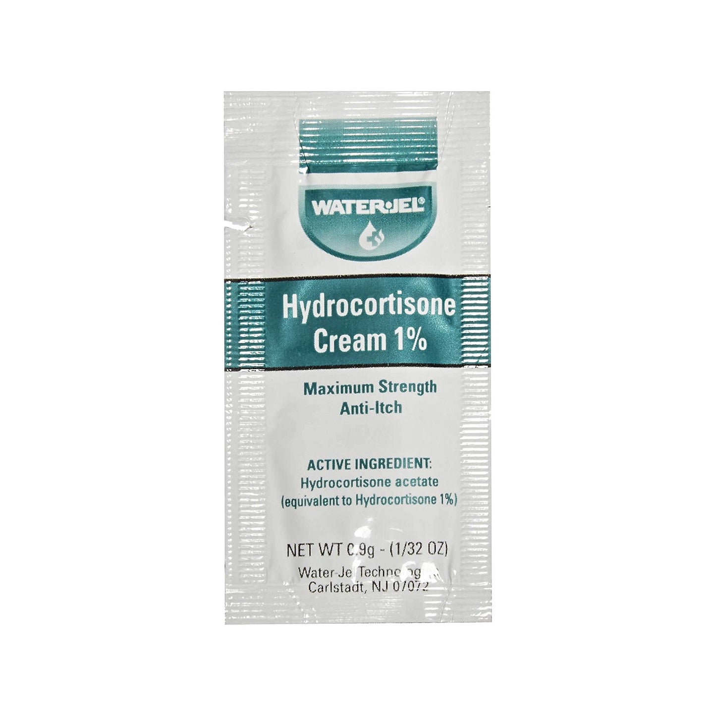 Water-Jel® Itch Relief 1% Strength Cream 0.9 Gram Individual Packet (796007_BX)