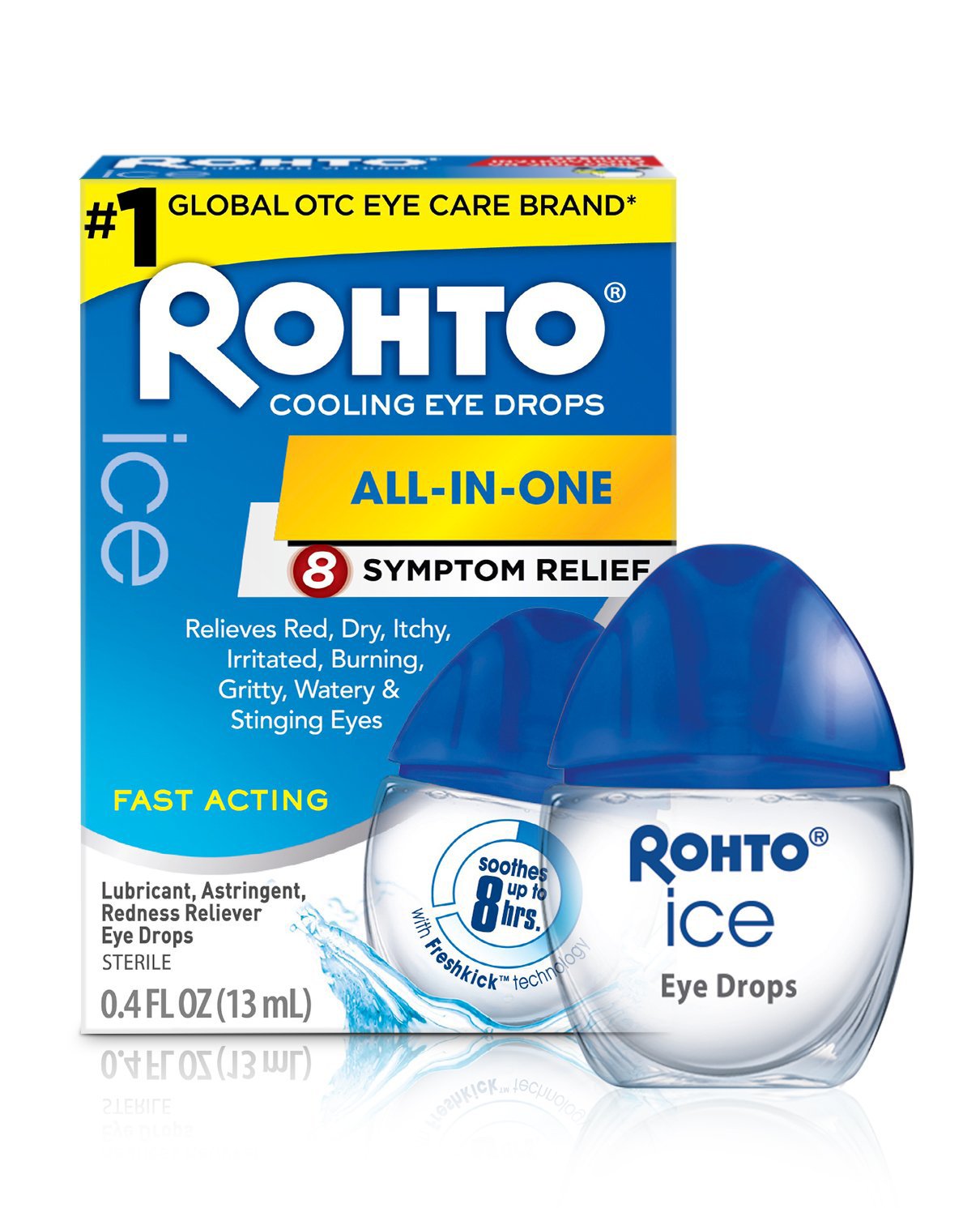 Rohto® ICE Irritated Eye Relief 13 mL Drops (1150770_EA)