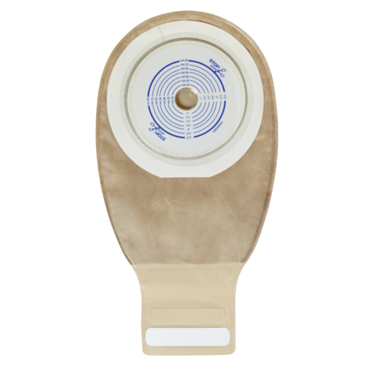Esteem®+ Ostomy Pouch One-Piece System 12 Inch Length Trim to Fit 3/4 to 2-1/2 Inch Stoma Drainable (830551_BX)