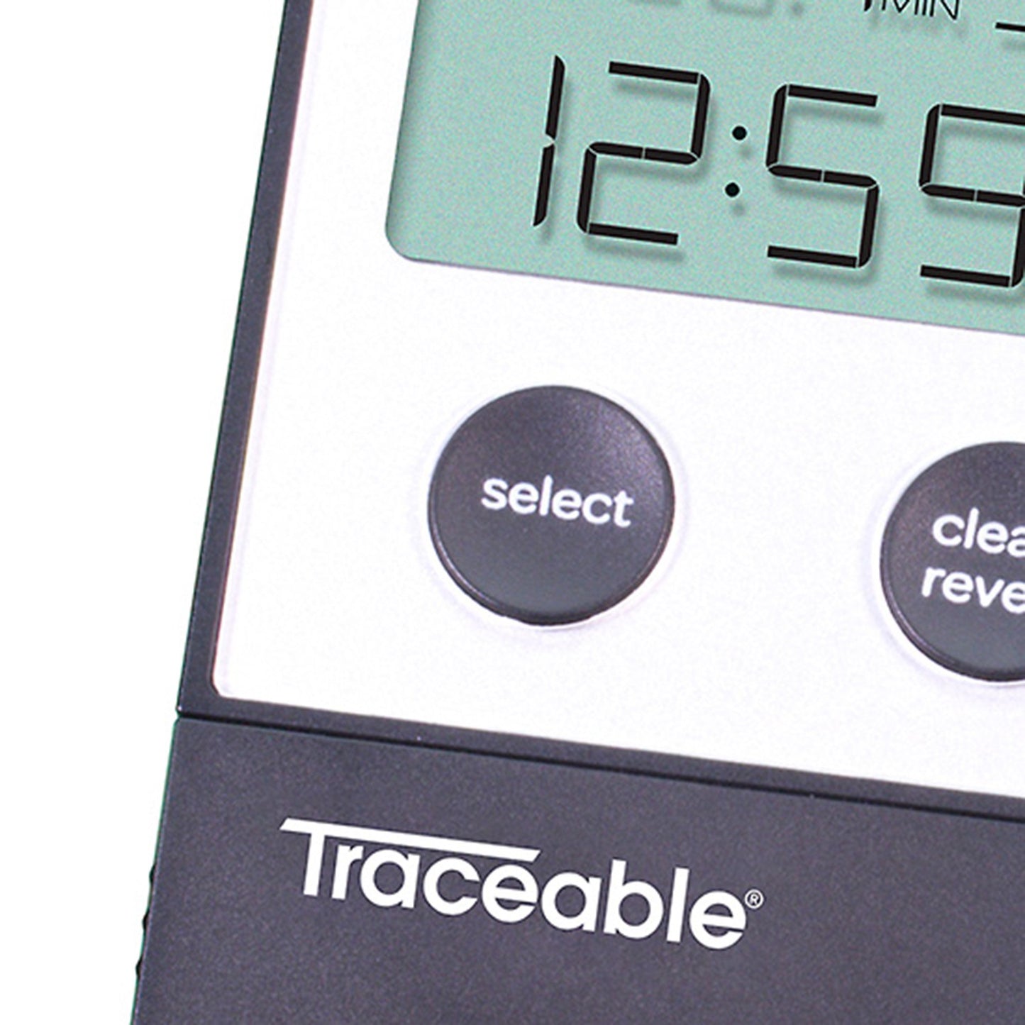 Traceable® Digital Thermometer / Hygrometer Fahrenheit / Celsius 32° to 122°F (0° to 50°C) Internal Sensor Flip-out Stand / Wall Mount Battery Operated (897971_EA)