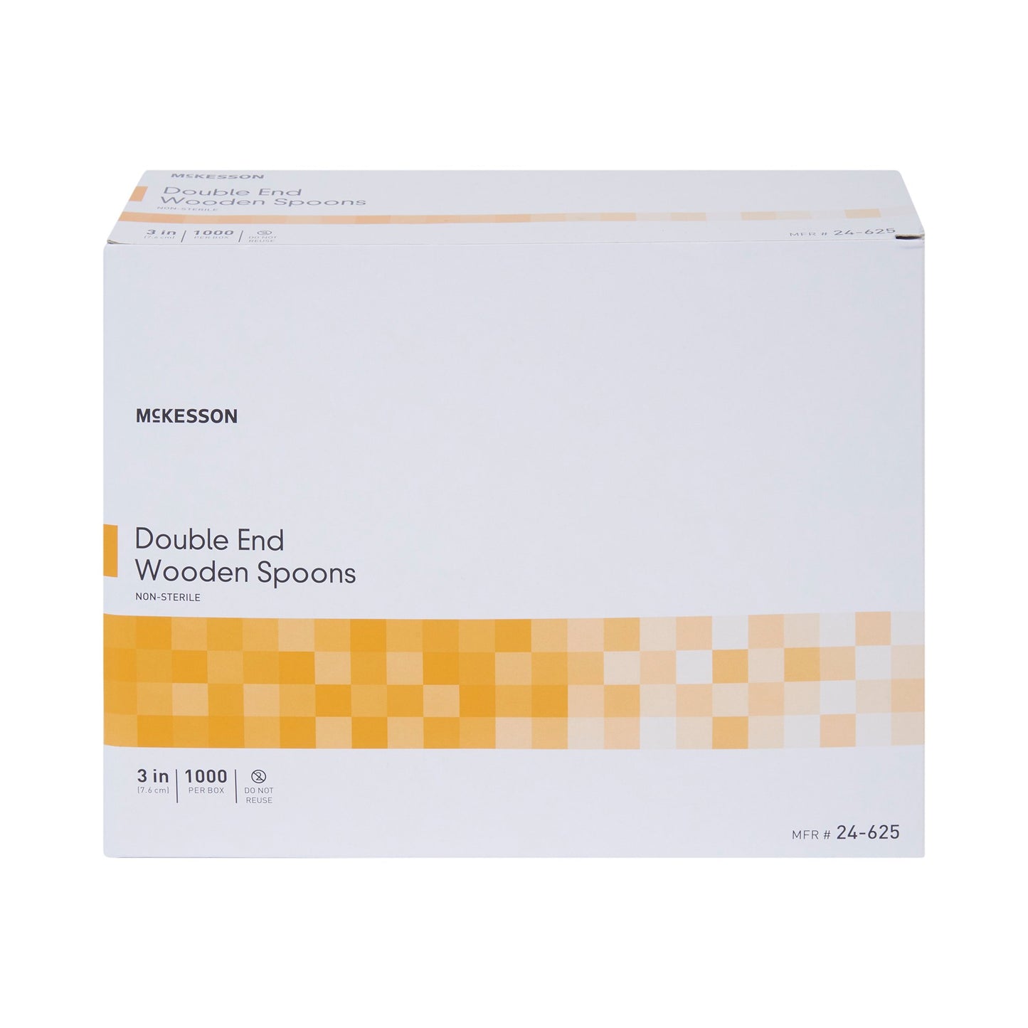 McKesson Medical Spoon Double Ended Tan Wood (473482_CS)