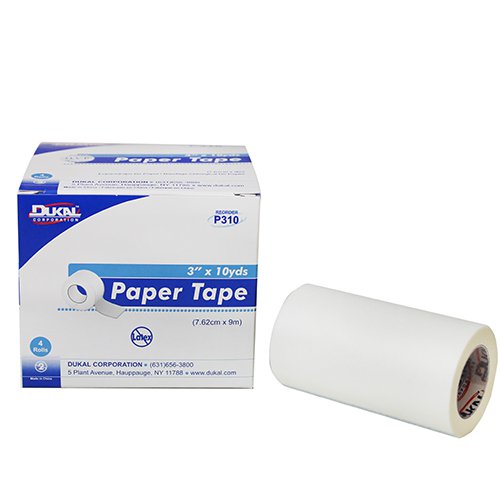 Dukal™ Medical Tape White 3 Inch X 10 Yard Paper NonSterile (670807_BX)