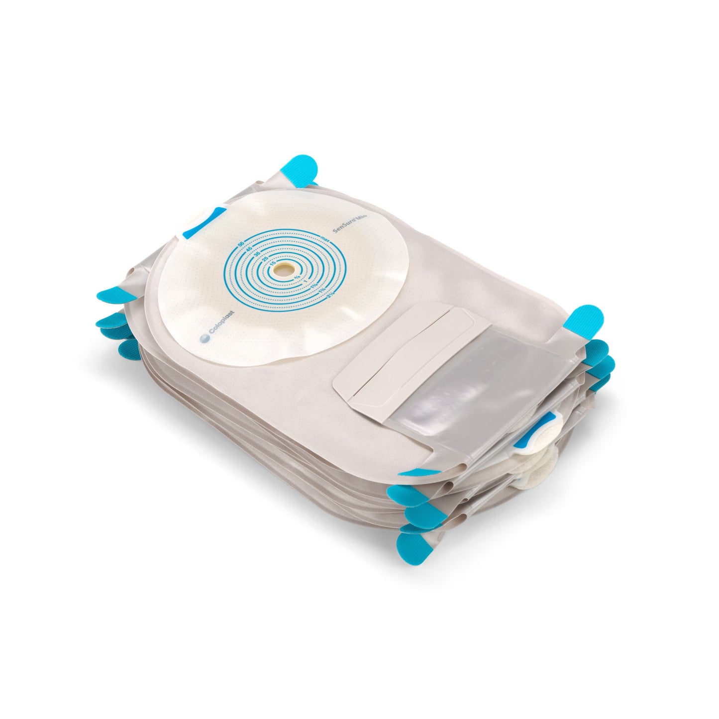 SenSura® Mio Ostomy Pouch One-Piece System 11 Inch Length, Maxi Flat, Trim to Fit 3/8 to 2-1/8 Inch Stoma Drainable (883834_BX)