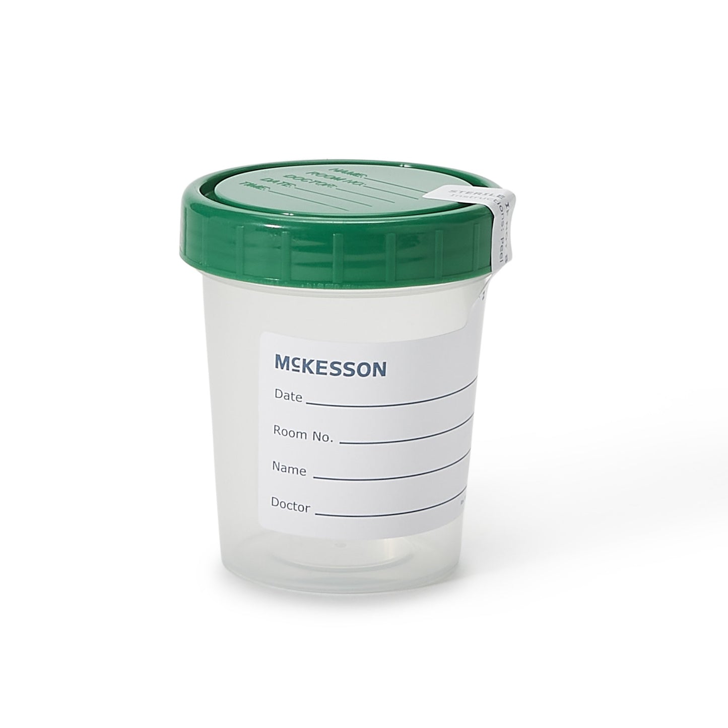 McKesson Specimen Container 120 mL (4 oz.) Screw Cap Sterile Inside Only (870203_EA)