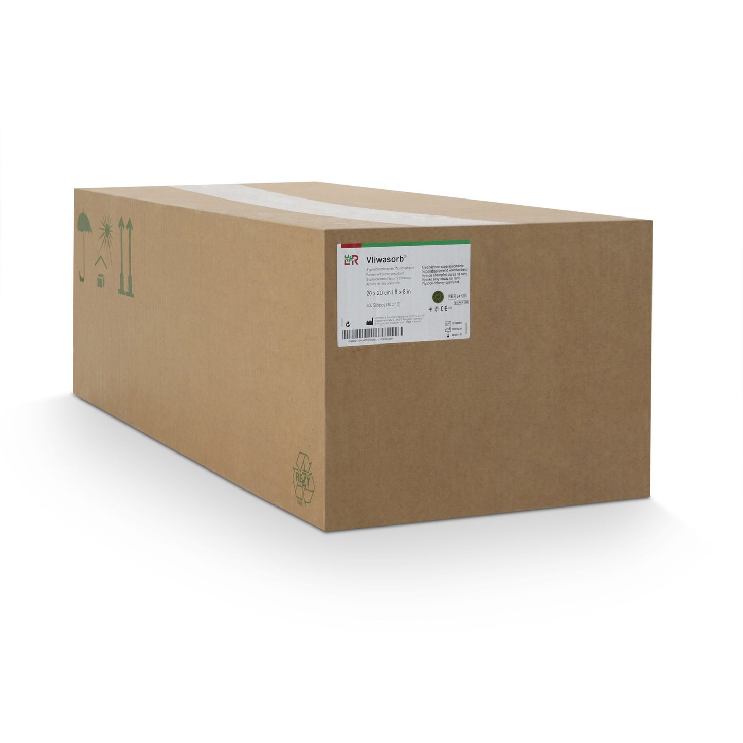 Vliwasorb® Super Absorbent Dressing 8 X 8 Inch Square (1117493_BX)