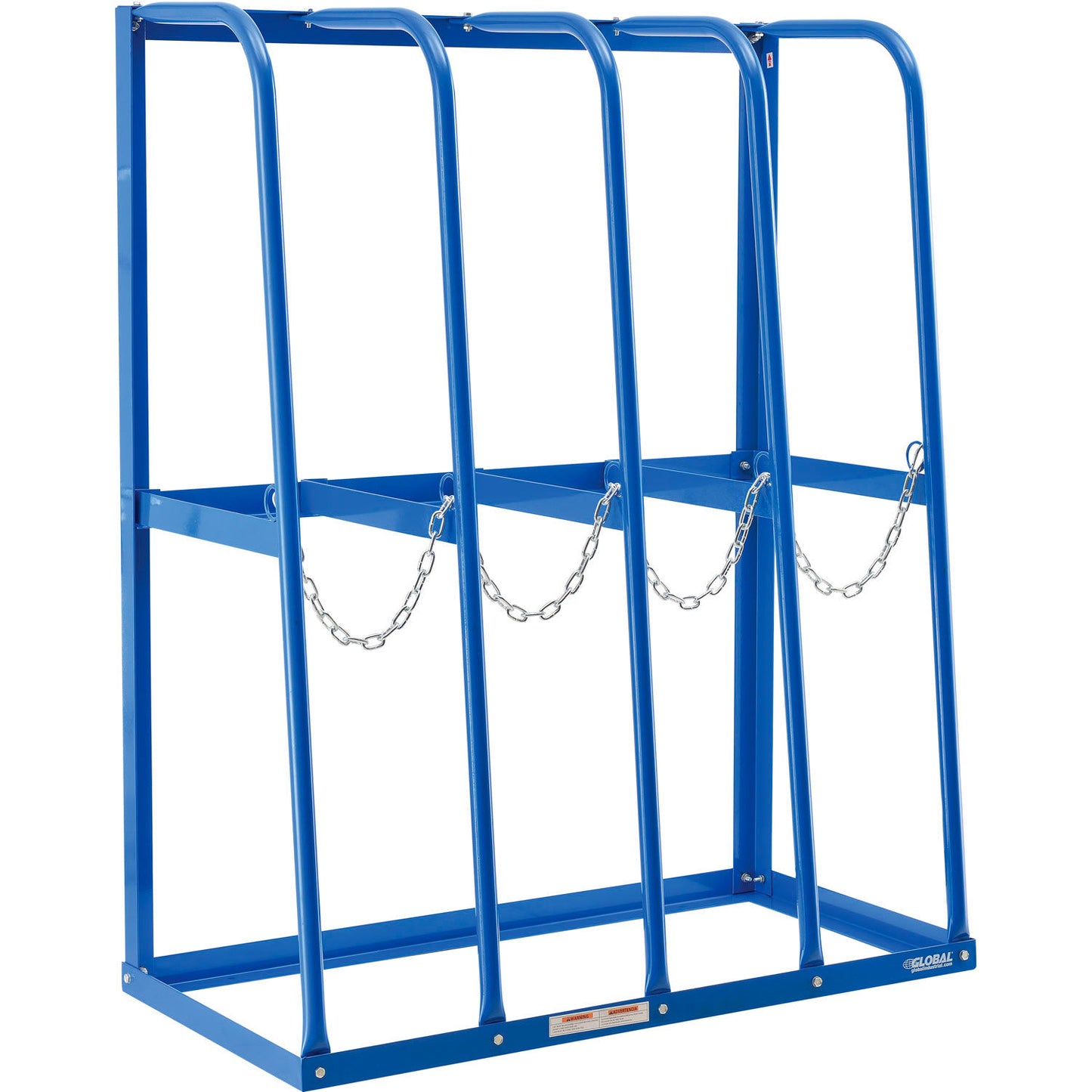 Global Industrial Vertical Bar Storage Rack, 4 Bays, 48"W x 24"D x 60"H, 6000 Lb. Capacity (WB320753)